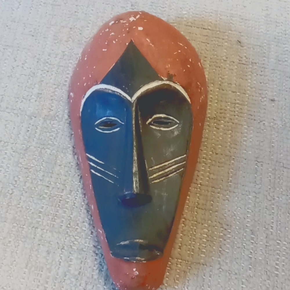 Native wooden mask